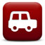 White car on red background