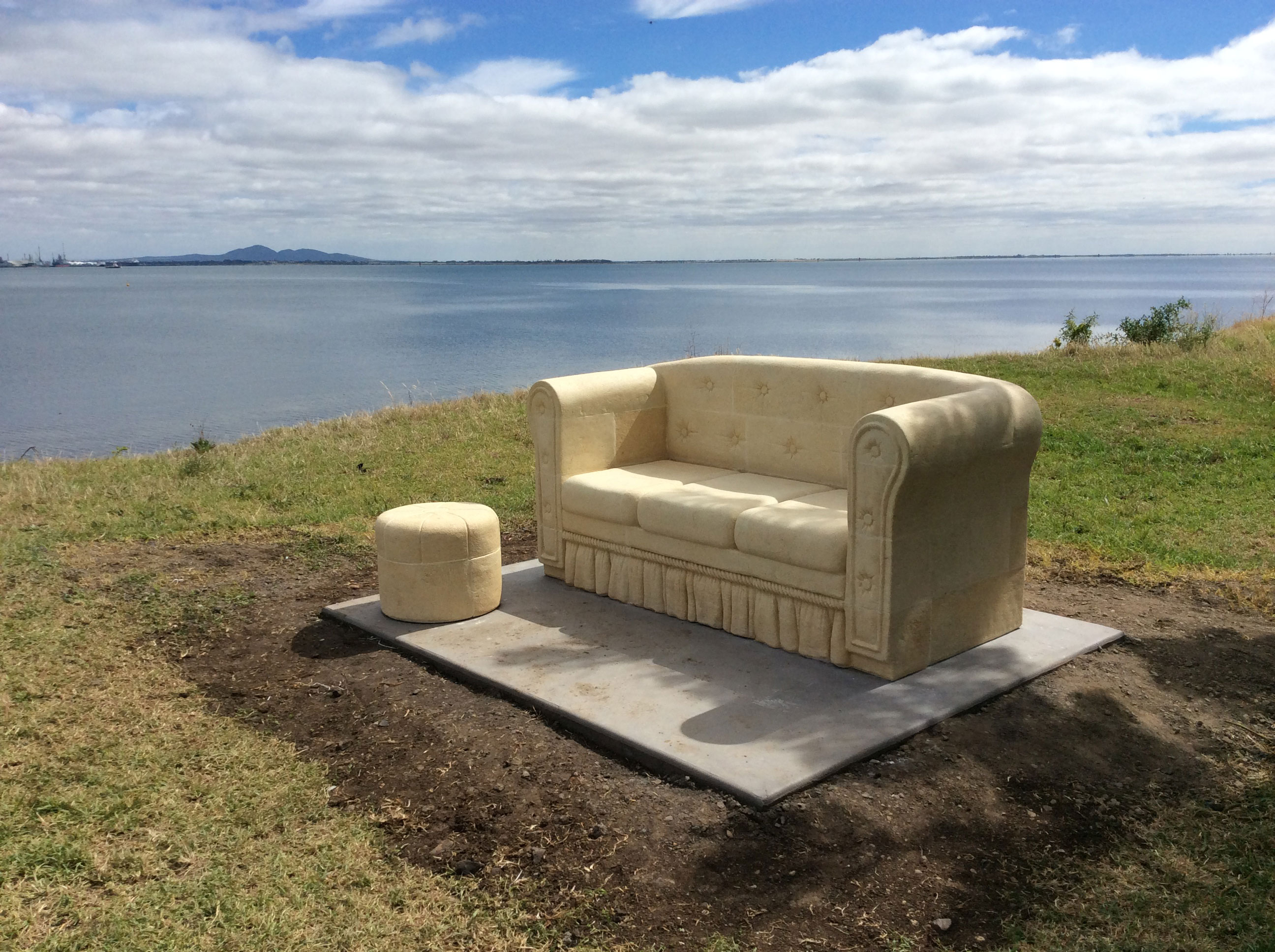 Reflection Seat sculpture