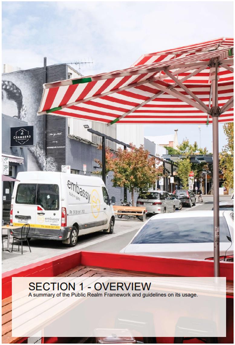 Central Geelong Public Realm Framework Section 1 Overview - Public Realm Framework - Section 1 - Overview