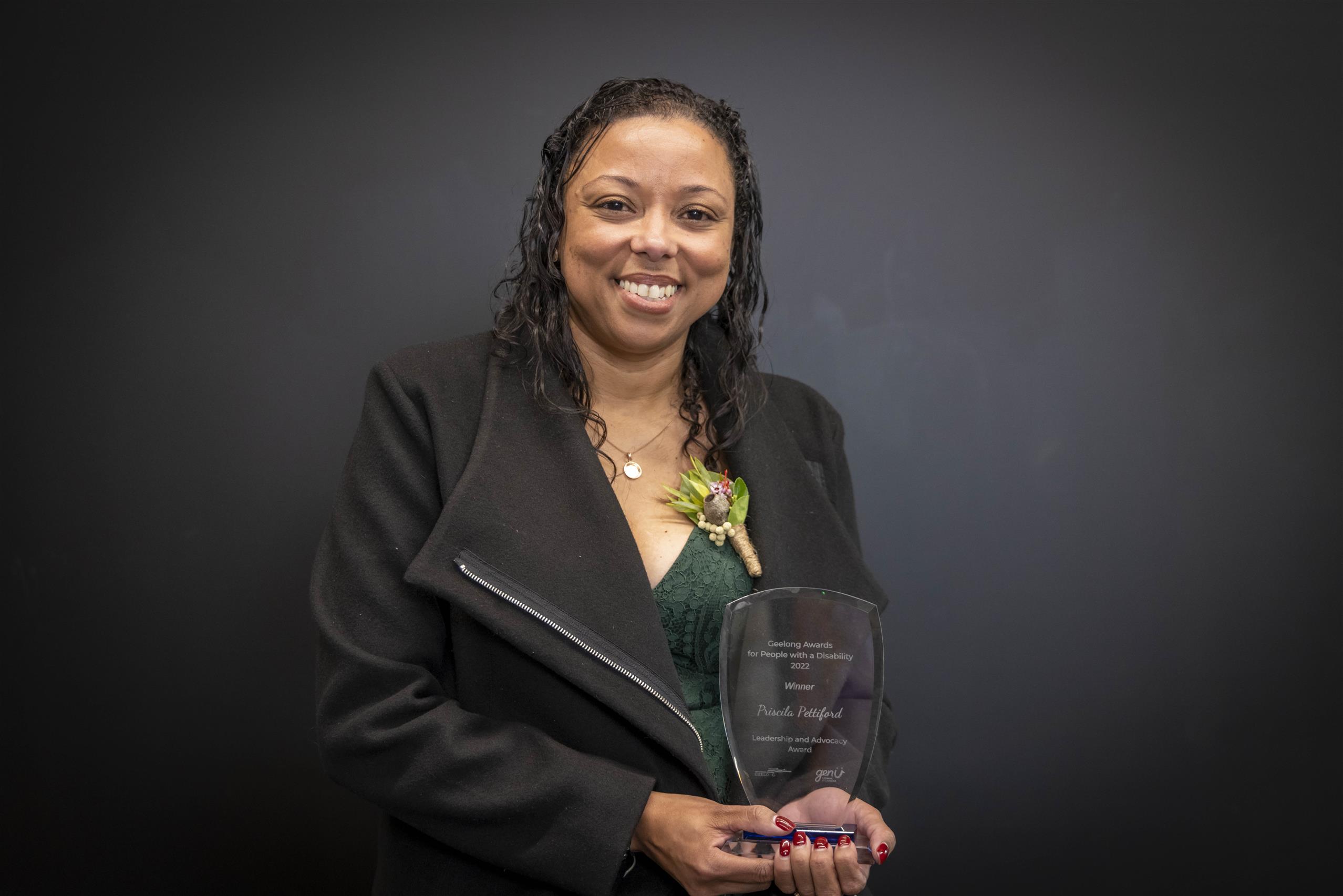 Priscila Pettiford Winner - Priscila Pettiford - Leadership and Advocacy Award Winner 2022