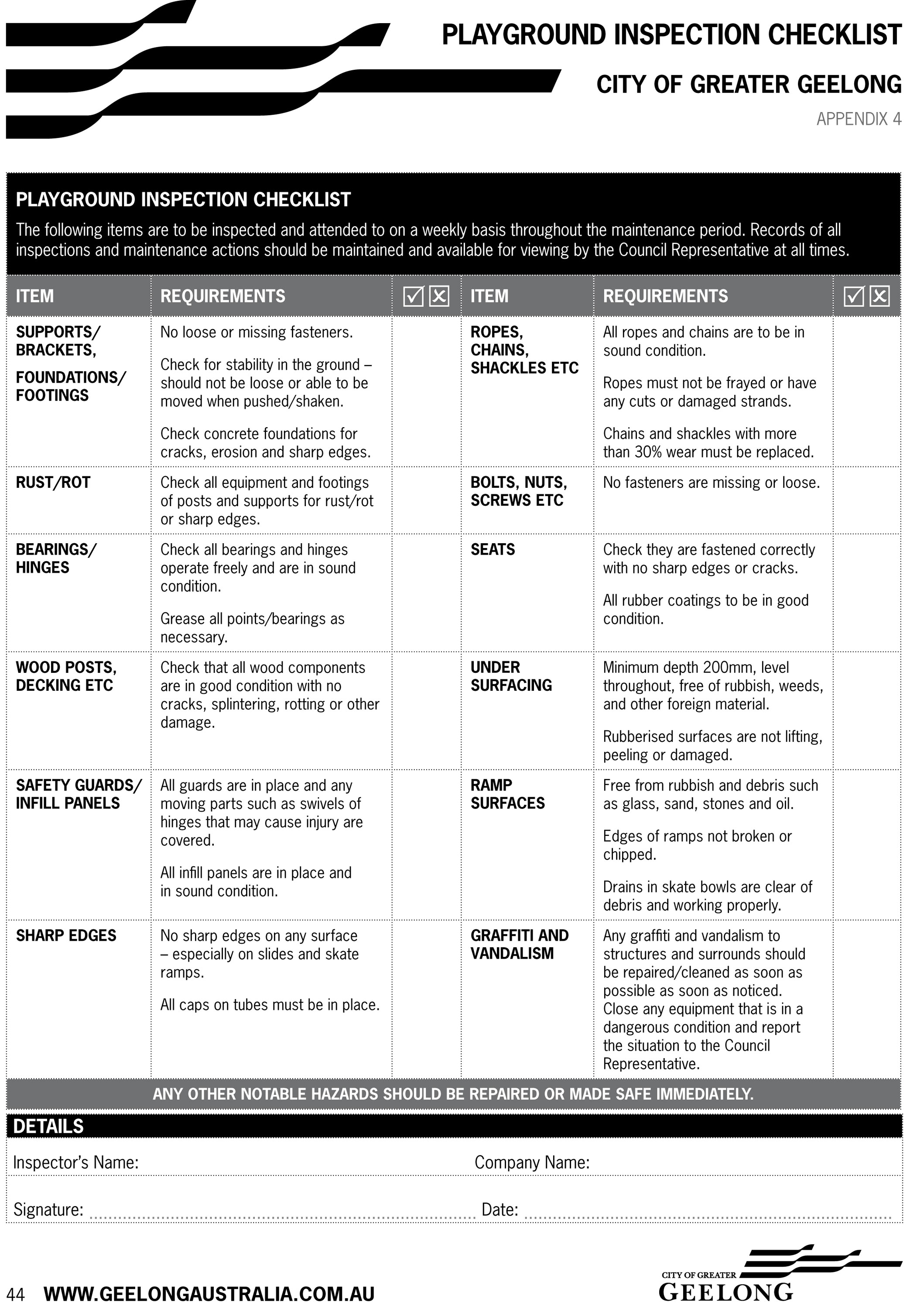 Appendix 3/3