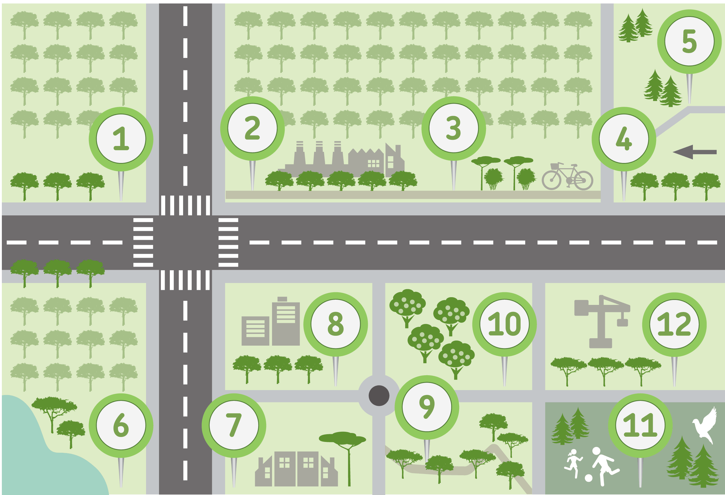 Image demonstrating the 12 points listed below