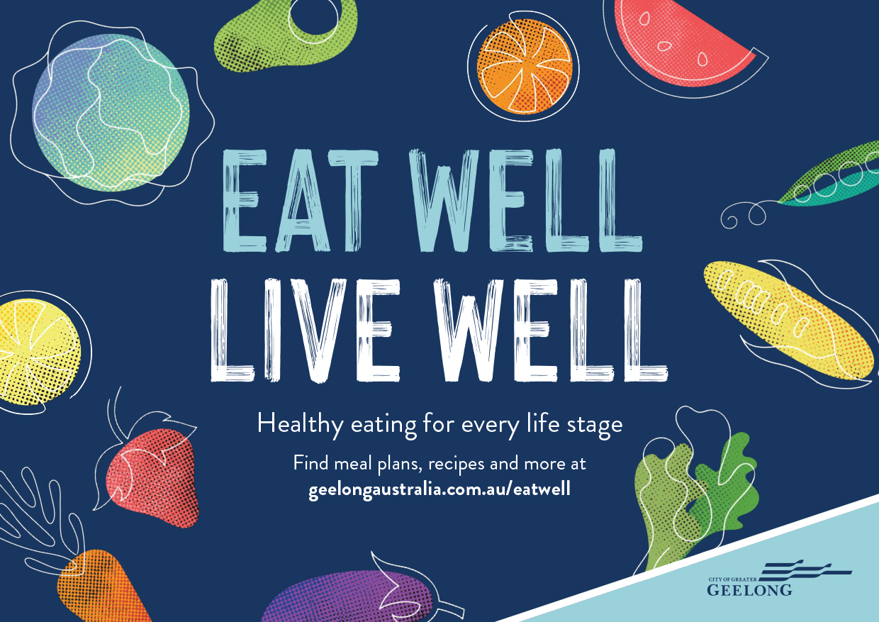 Eat well, live well brand