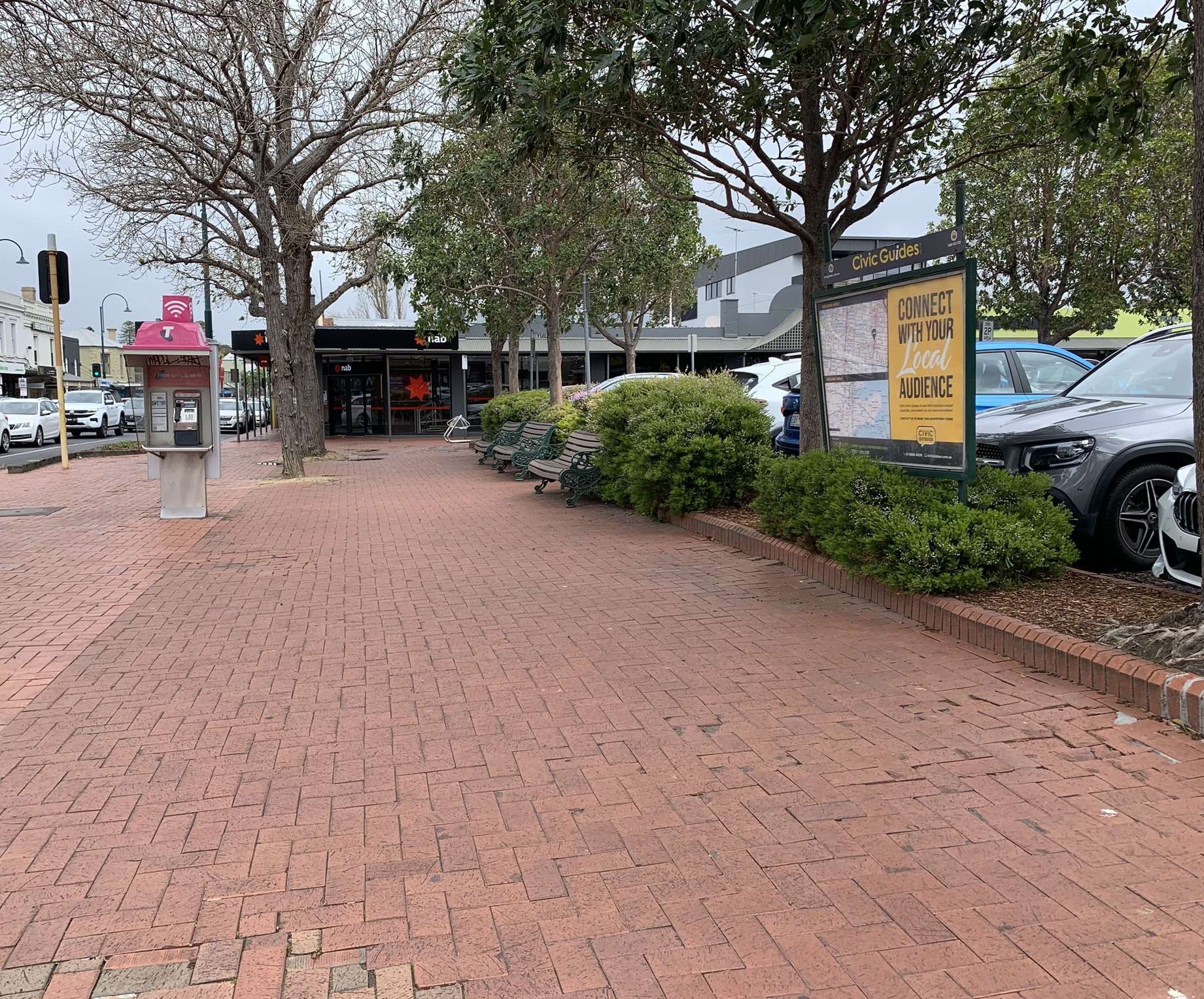 Image showing the current pocket park