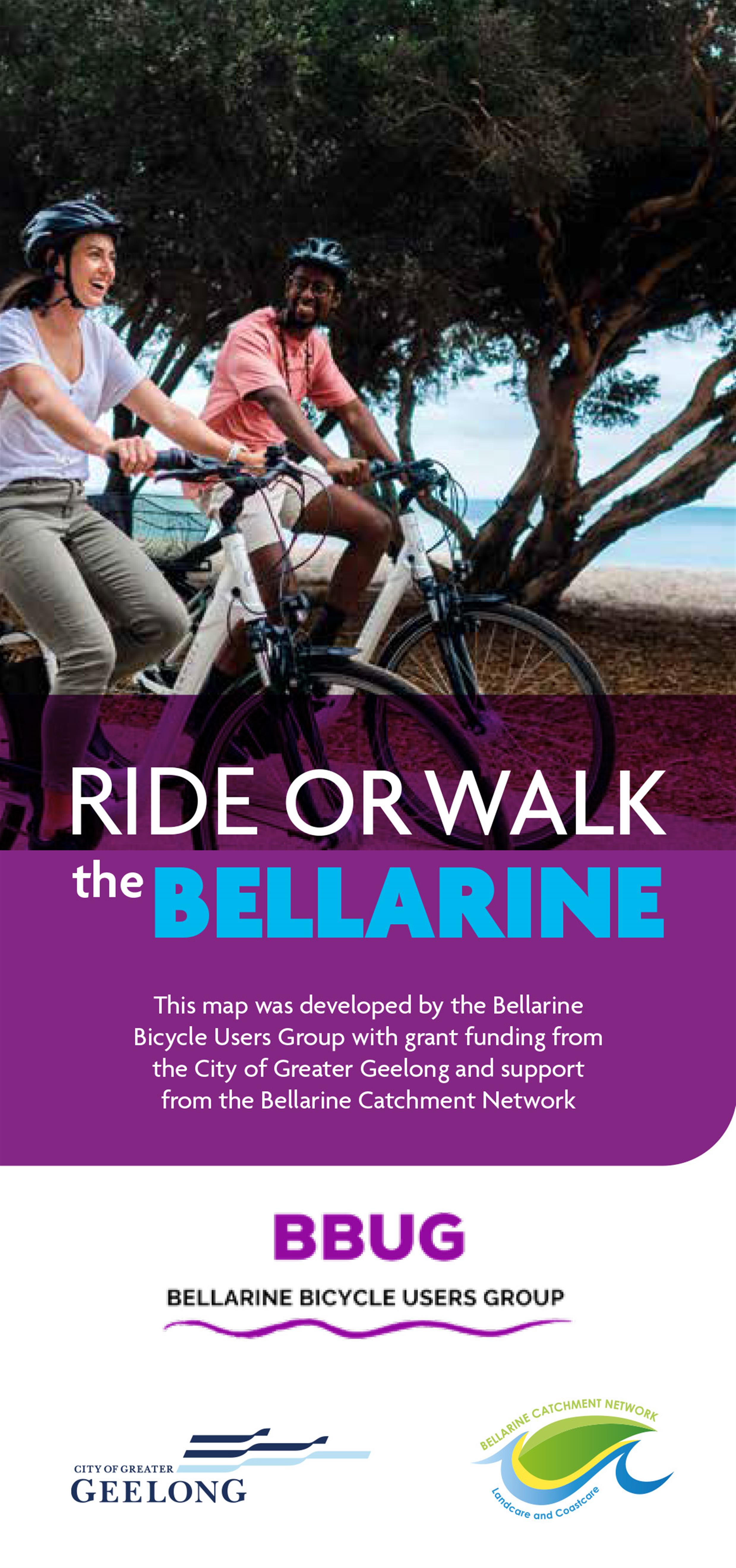 Ride or walk the Bellarine - front cover