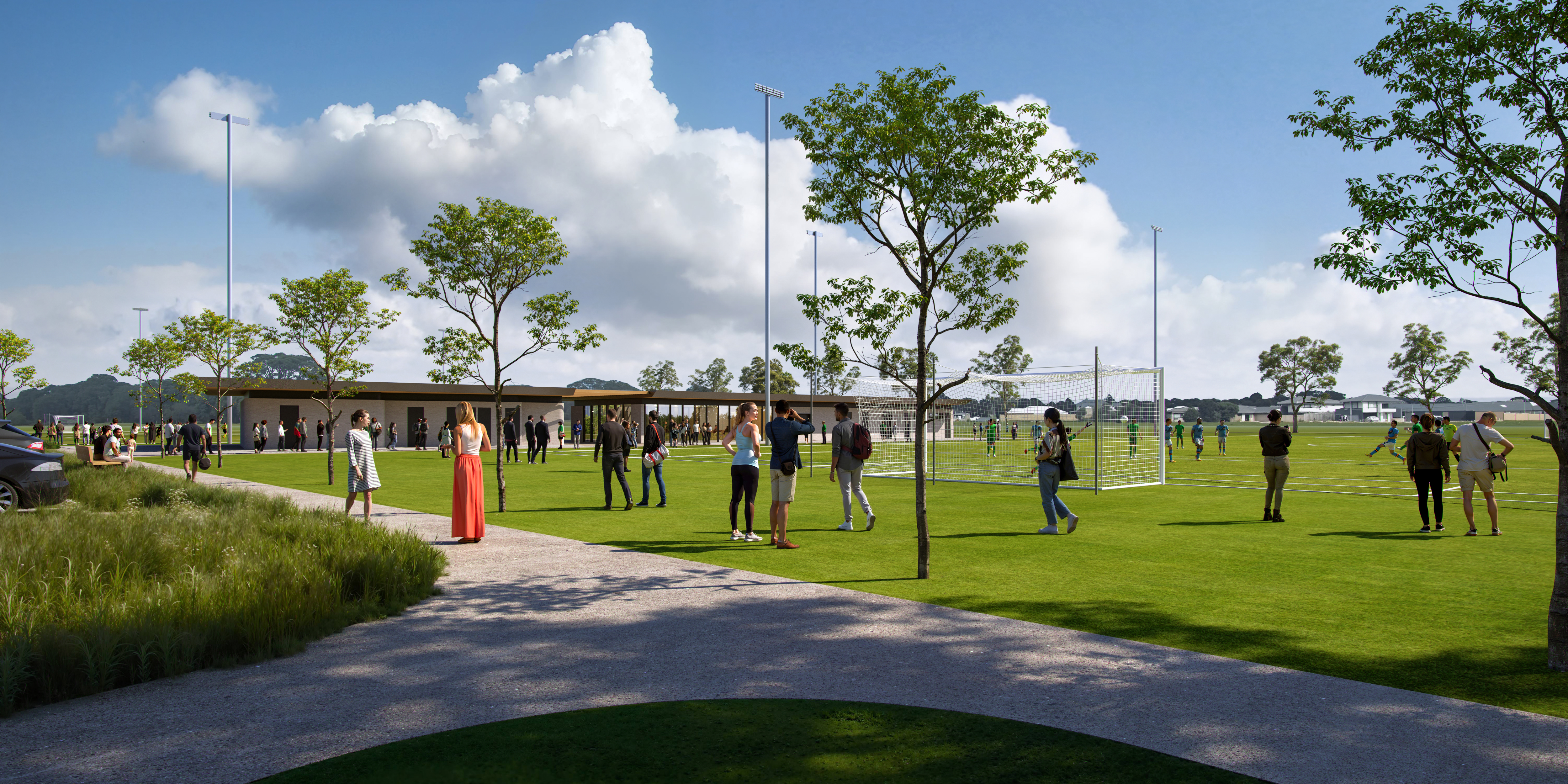 Coastside Drive Ground Level Impression