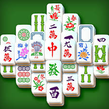 mahjong tiles in formation