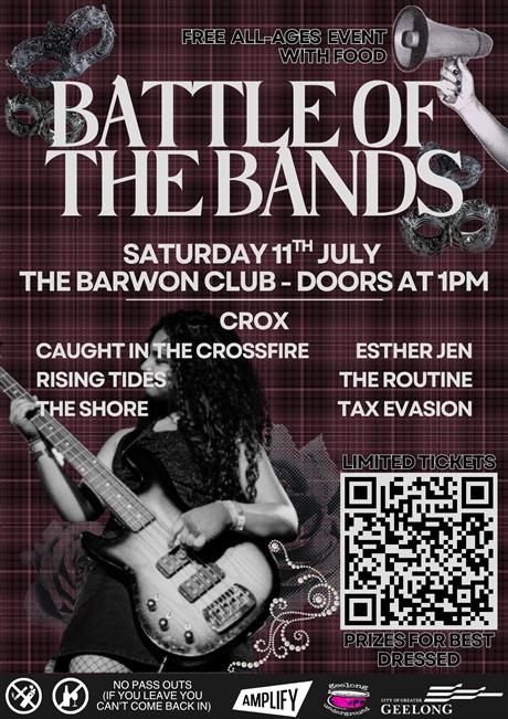 Battle of the Bands flyer