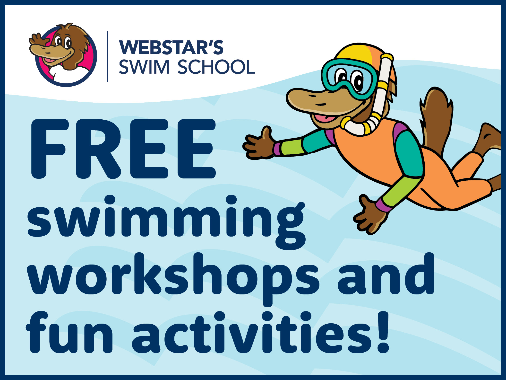 Free swimming activities