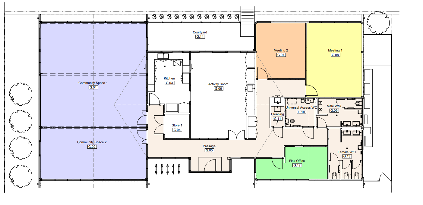 The Point Community Hub developer floor plan