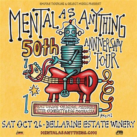 Image of Mental as Anything flyer