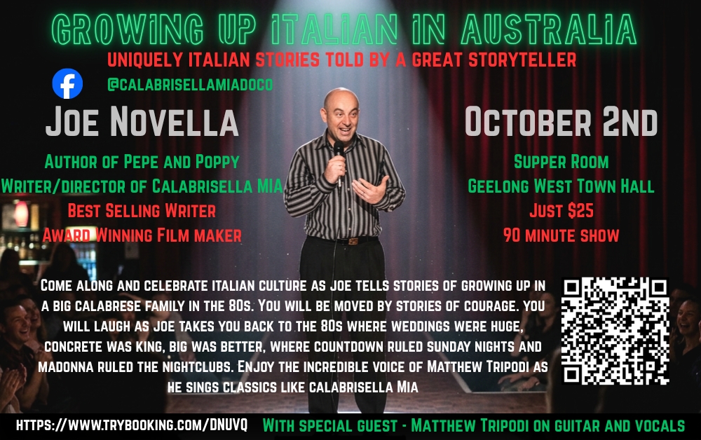 Image of Joe Novella flyer