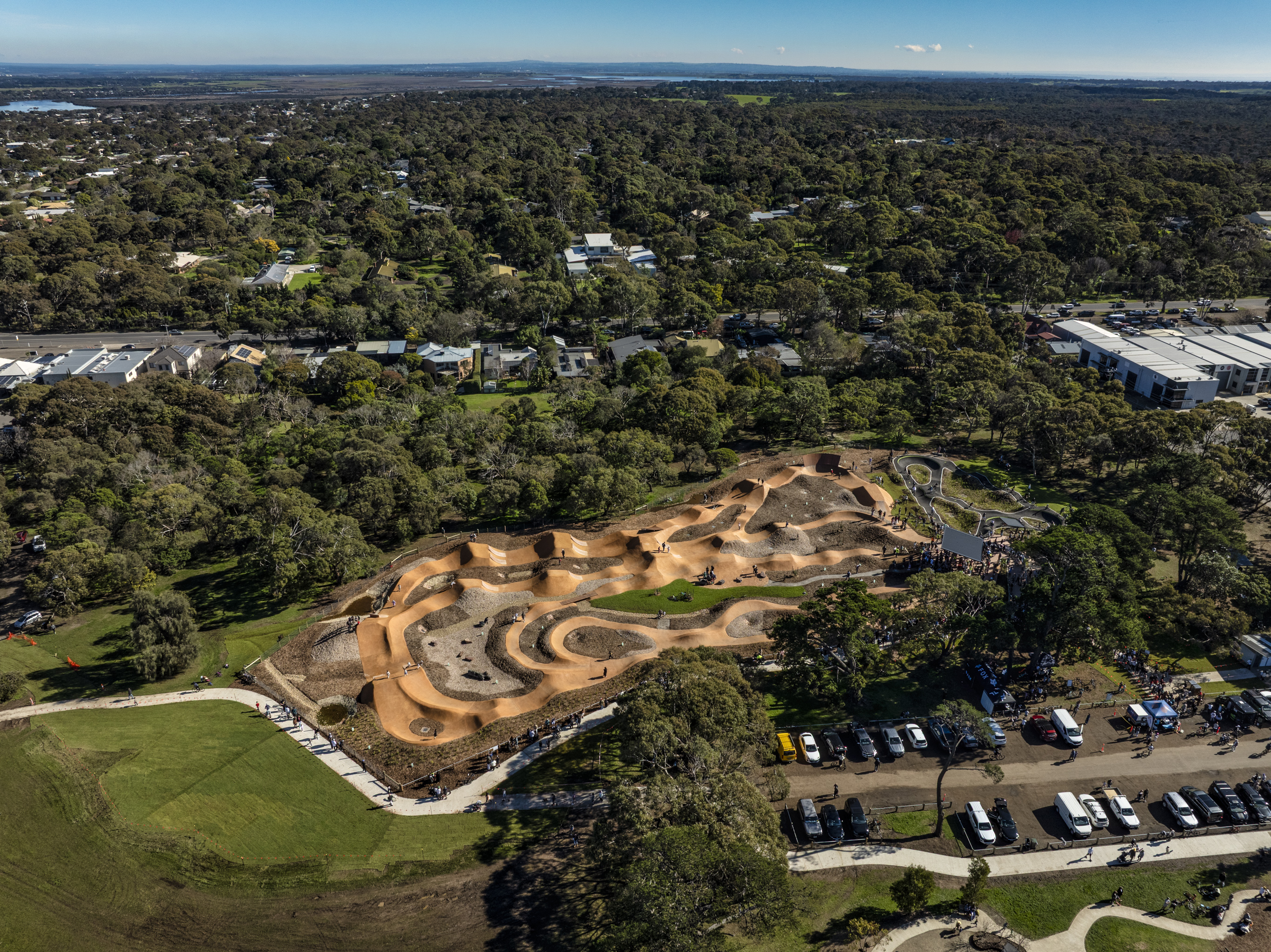 Ocean Grove District Ride Centre aerial photo