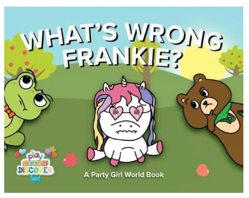 What's Wrong with Frankie? picture-book artwork