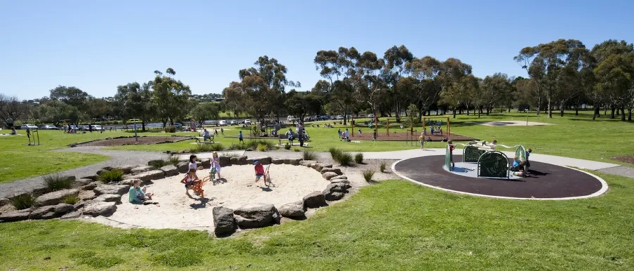 The Barwon valley playground