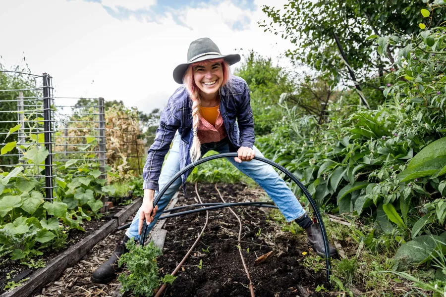 Hannah Moloney, presenter of ABC Television's Gardening Australia