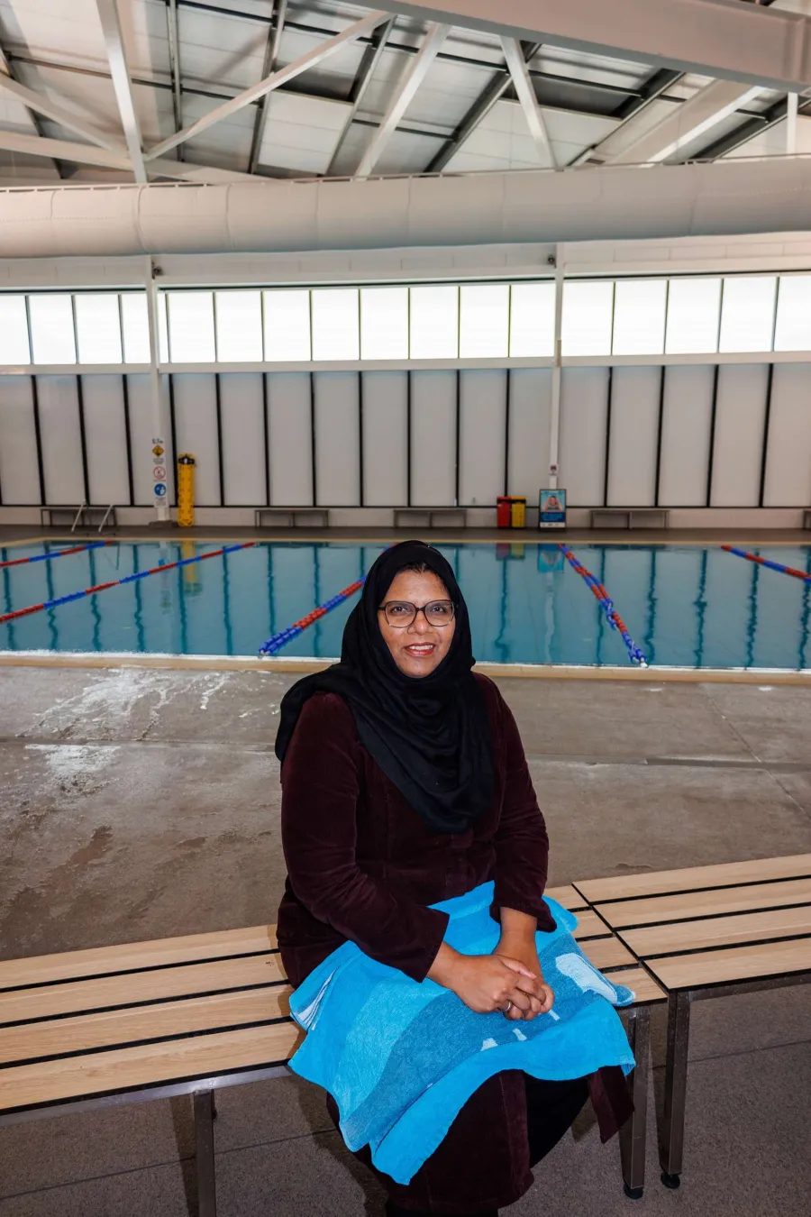 Community member Mumtaz at the Norlane ARC.