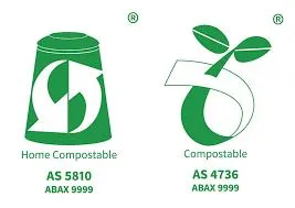Australian Standard Composting Labels 2 - Using the right bin at City offices