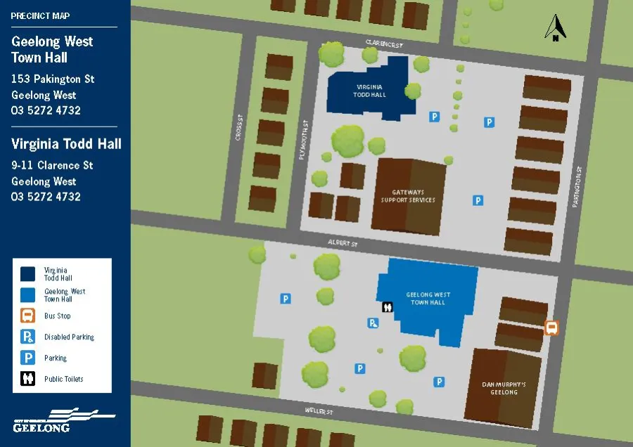14798 City of Greater Geelong Geelong West Town Hall Maps External D04 - Geelong West Town Hall
