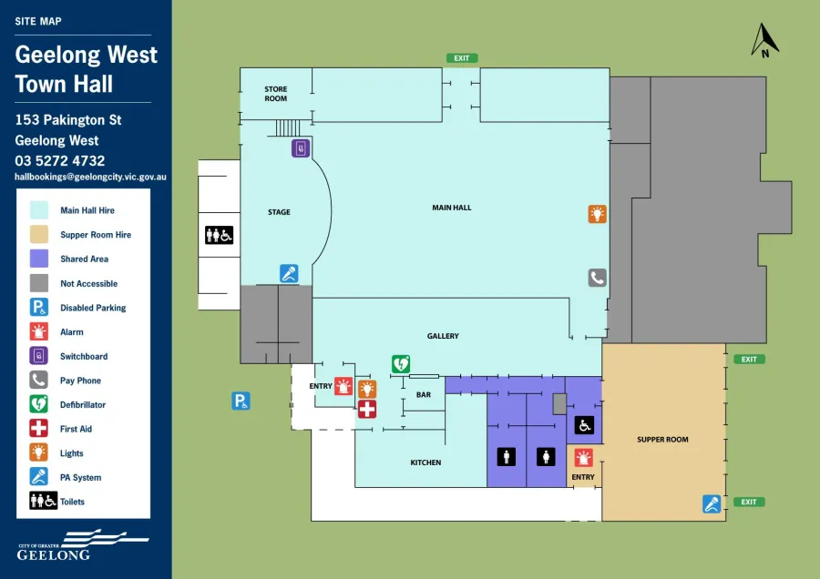 14798 City of Greater Geelong Geelong West Town Hall Maps Internal Final - Geelong West Town Hall