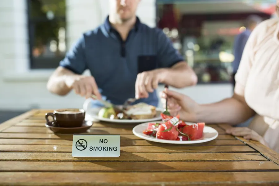 Smoking Ban Out door dining 1