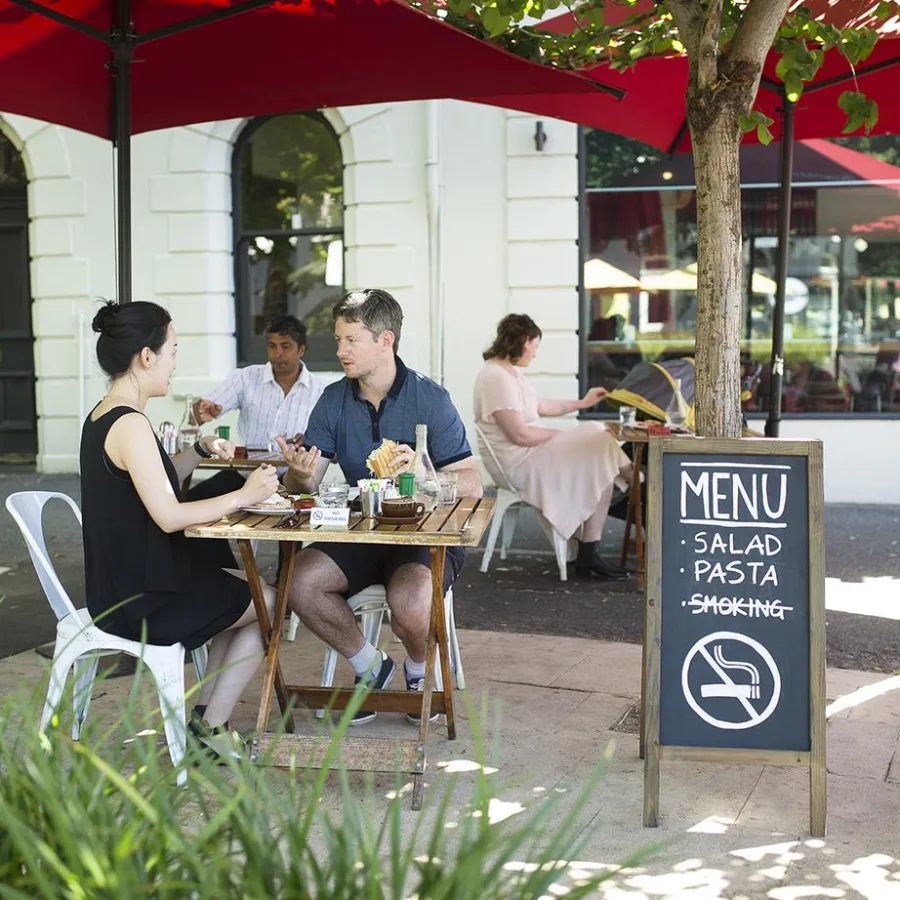 Outdoor dining - smoking bans 2