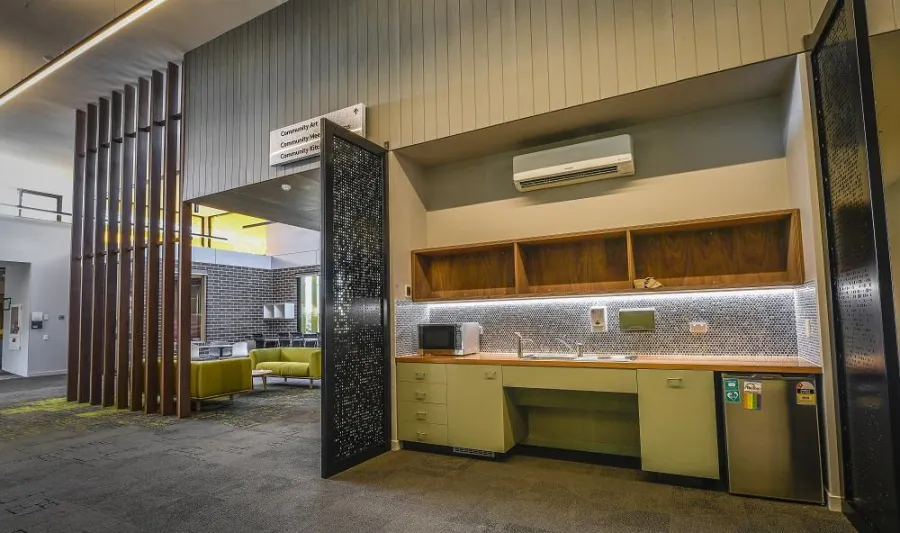 Armstrong Creek East Community Hub Shared kitchenette