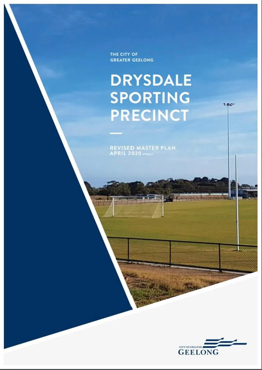Drysdale Sporting Precinct Master Plan - Cover