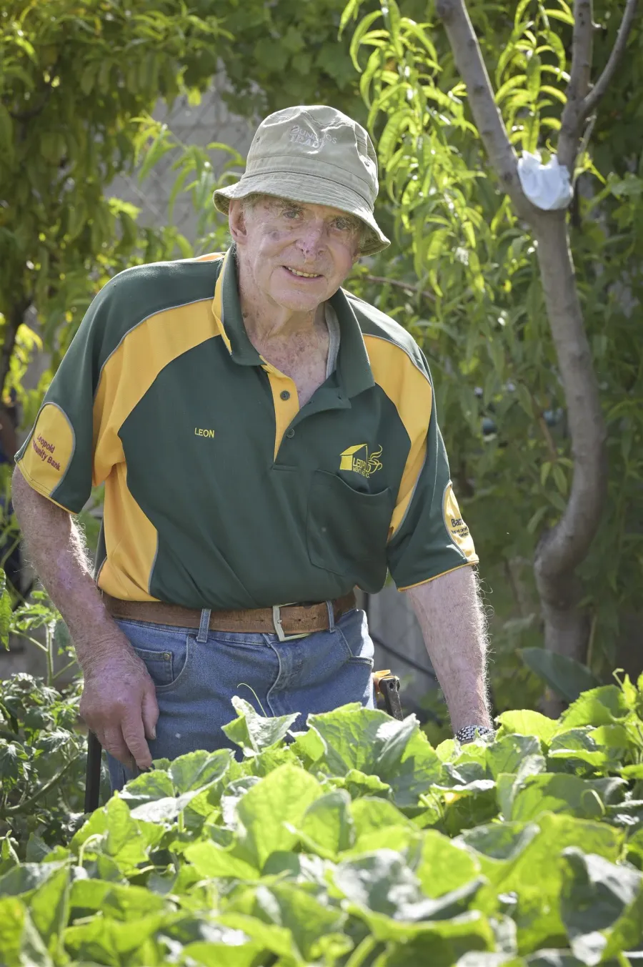 Leopold Men's Shed member Leon Lewis