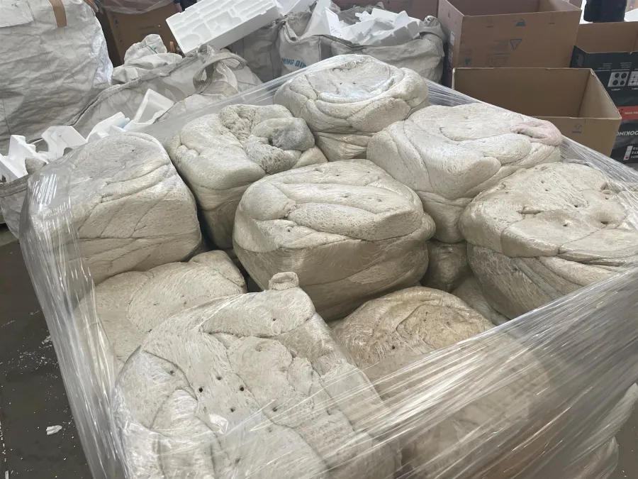 Polystyrene - Recycling expanded polystyrene