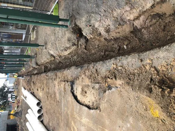 Installing new stormwater