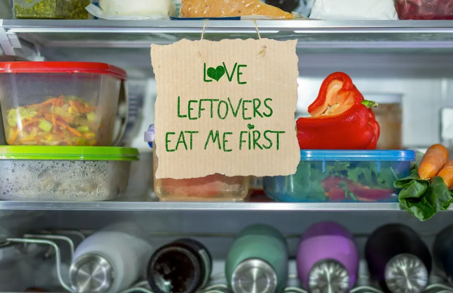 Food waste leftovers