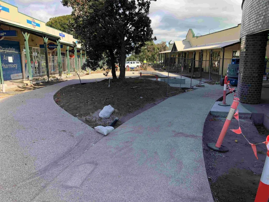 Construction footpaths