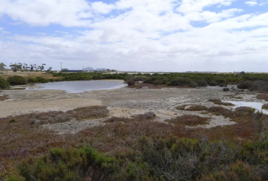 ACS - Former Cheetham Saltworks site with longer range open views to Wurdi Youang