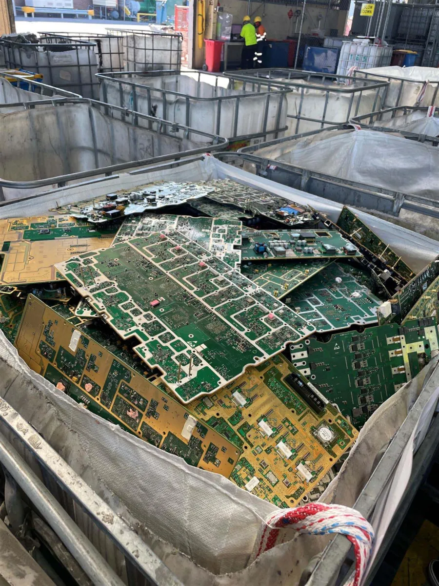 E Waste Recycling Circuitboards - Electronic waste recycling in Geelong