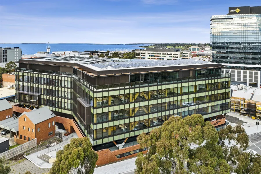 Civic precinct aerial