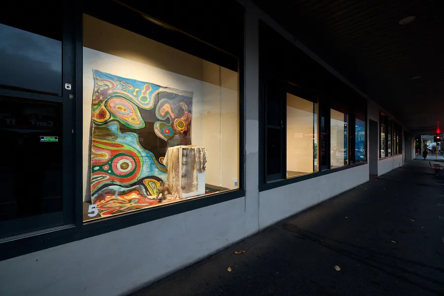 Image of artwork in the Yarra Street Window Gallery