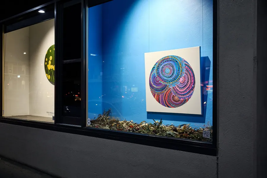 Image of artwork in the Yarra Street Window Gallery