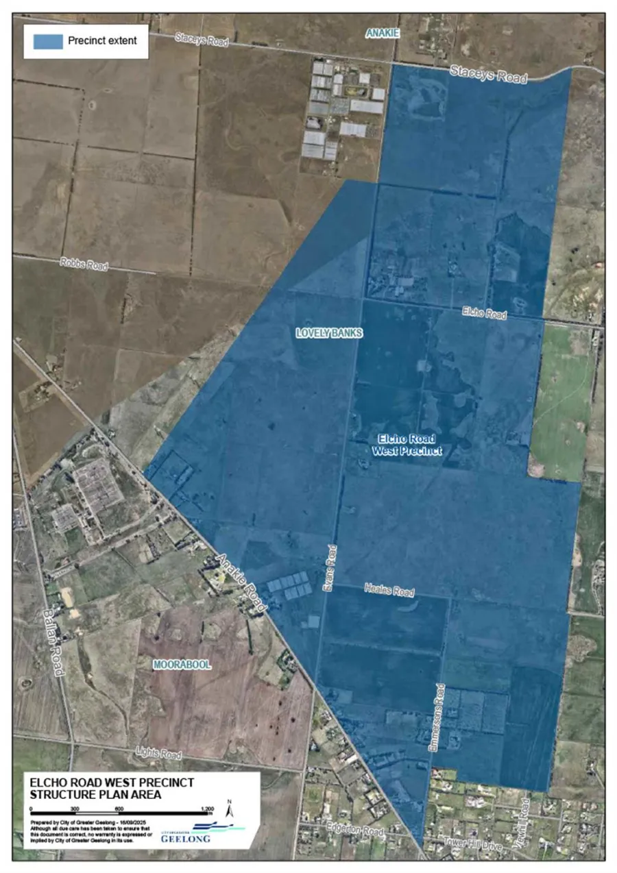 Elcho Road West precinct structure plan