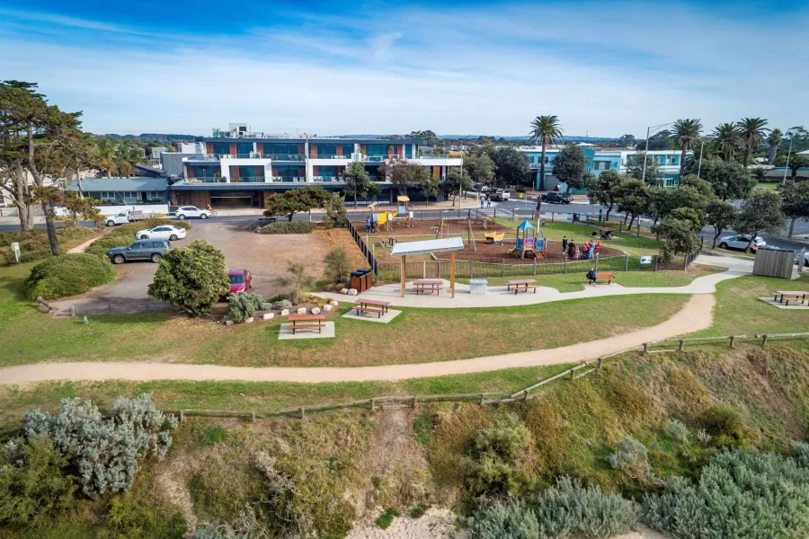 Harvey park in St Leonards Harvey park in St Leonards