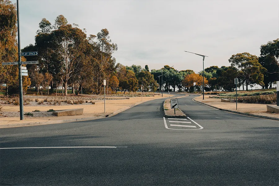 Road in Geelong