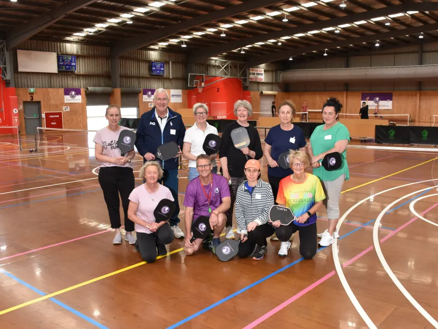 The Geelong Pickleball Club, past recipient of a Positive Ageing Grant The Geelong Pickleball Club