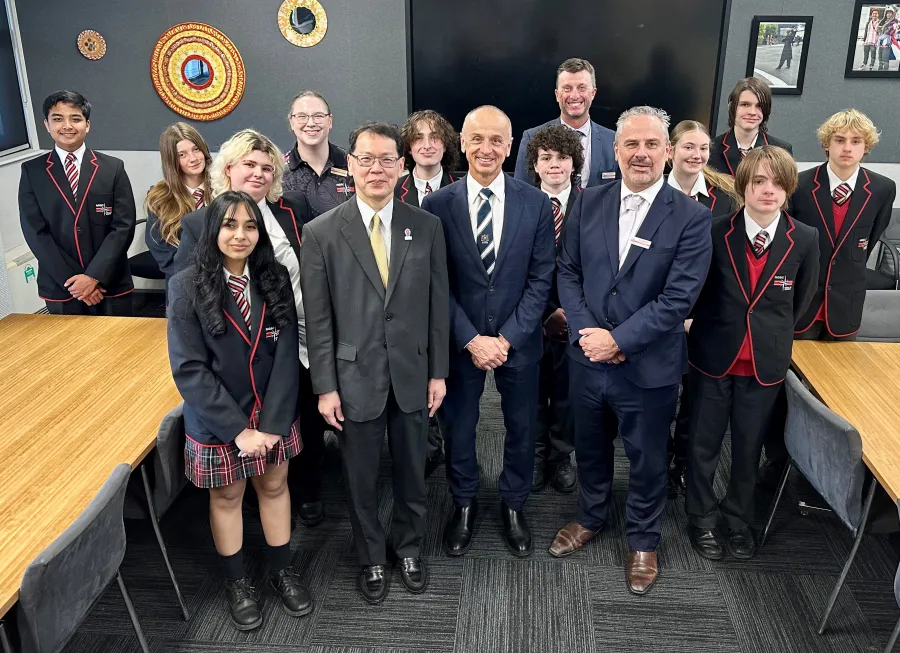 North Geelong Secondary College has an exchange program with Geelong's Friendship City, Izumiotsu, in Japan