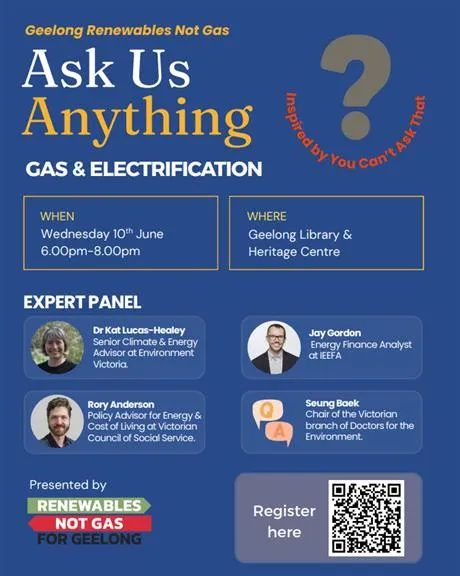 Ask Us Anything - Gas and Electrification flyer
