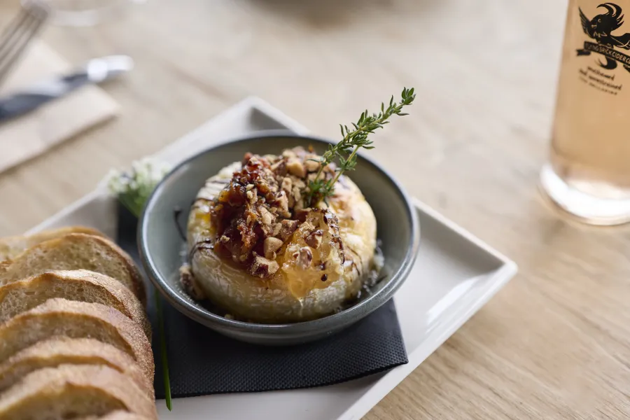 cocktails and camembert