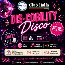 Image of Dis-Cobility Disco Flyer
