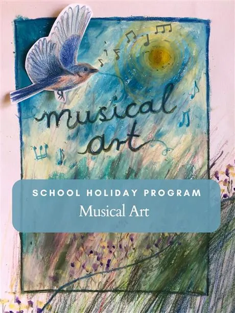 Image of Musical Art flyer for school holidays