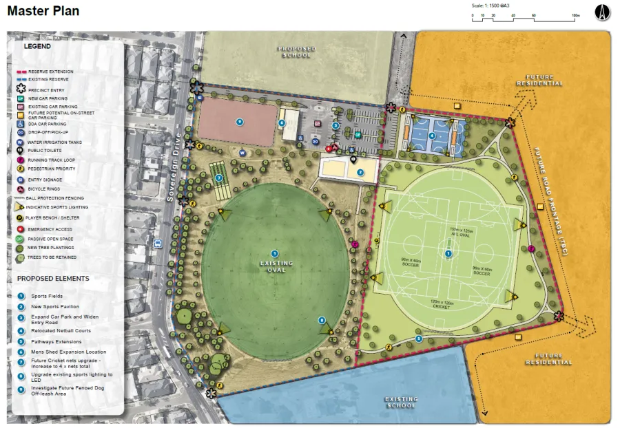Sovereign Drive Recreation Reserve Landscape Master Plan Sovereign Drive Recreation Reserve Landscape Master Plan