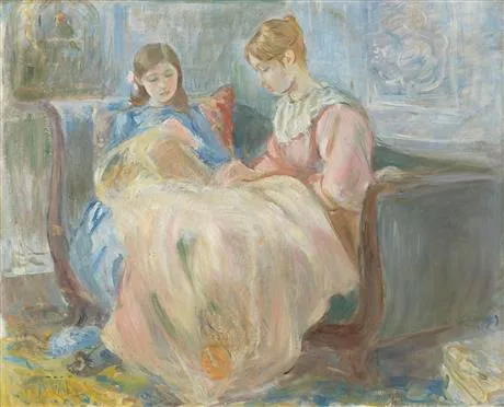 Embroidery by Berthe Morisot