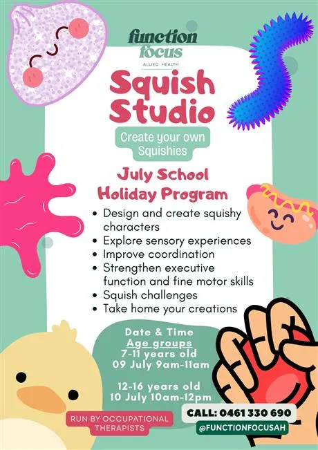 Holiday program poster